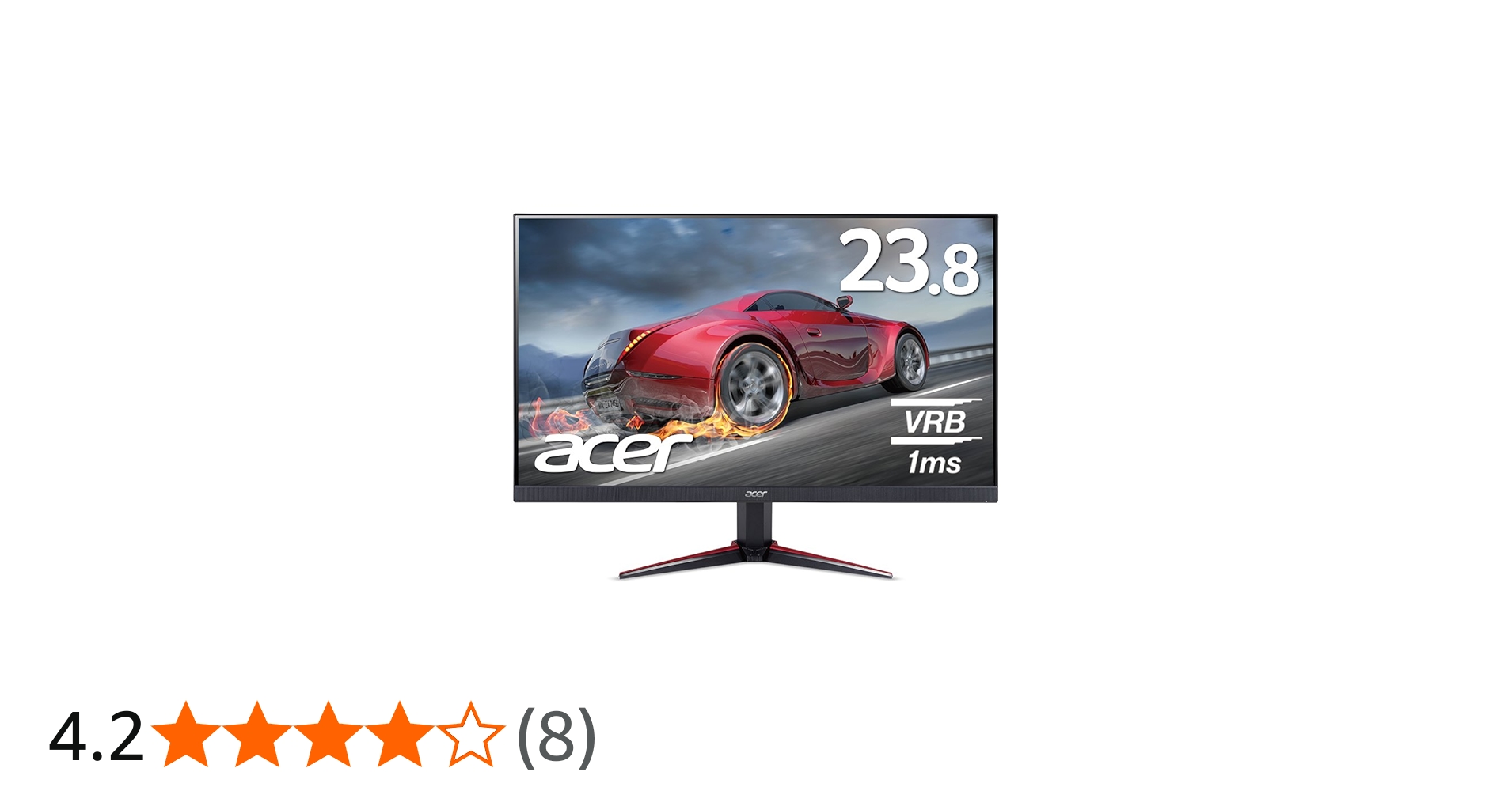 Amazon.co.jp: Acerゲーミングモニター VG240Ybmiix 23.8インチ/IPS/非