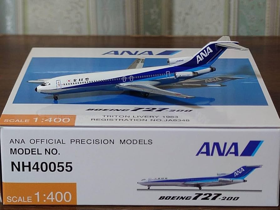 Amazon.co.jp: 1/400 全日空商事/HERPA ANA B727-200 トリトン塗装機
