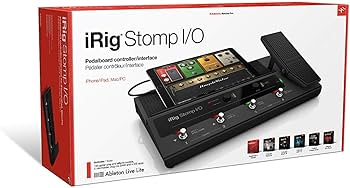 Amazon.com: IK Multimedia iRig Stomp I/O guitar bass pedalboard