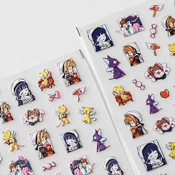 Amazon.co.jp: KLauer カードキャプターさくら ネイルシール ネイル