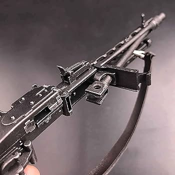 Amazon.co.jp: 1/6スケール第二次世界大戦ドイツMG42機関銃 ミニチュア