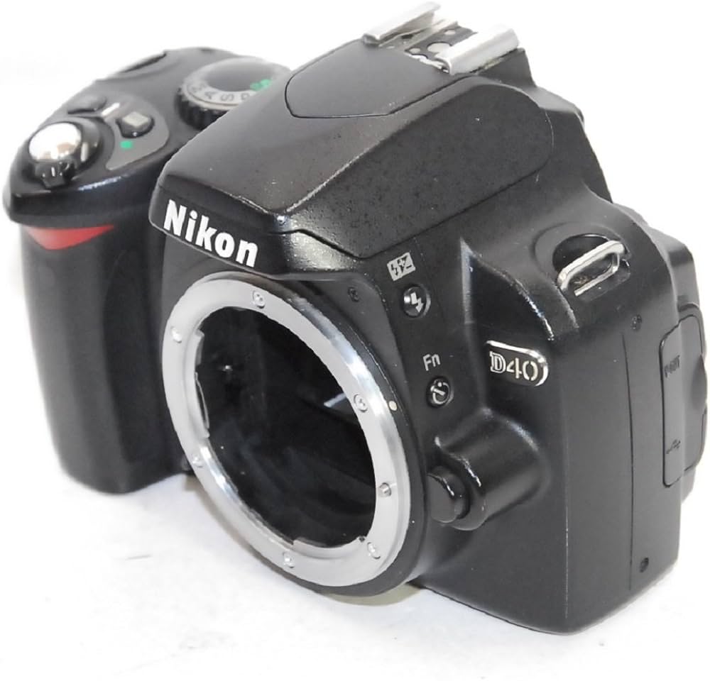 Amazon | Nikon デジタル一眼レフカメラ D40 ブラック ボディ D40B