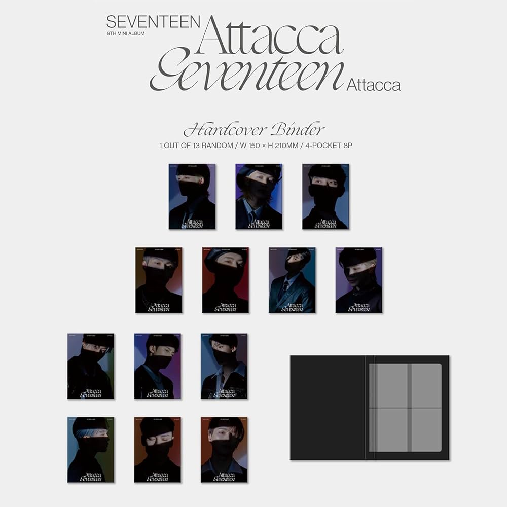 Amazon.co.jp: SEVENTEEN - 9集ミニ [Attacca] (CARAT Ver. - ランダム
