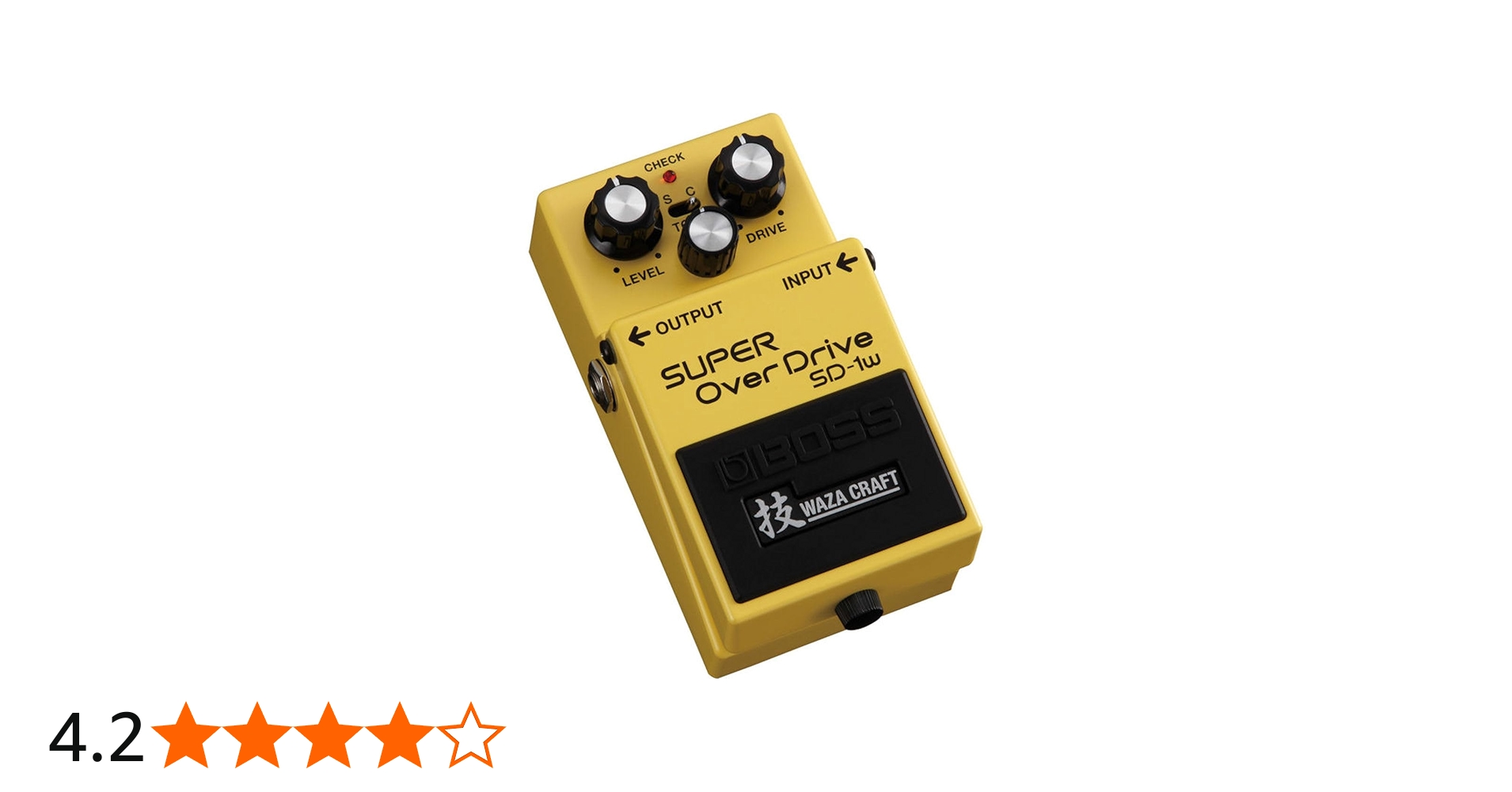 Amazon | BOSS ボス Waza Craftシリーズ SUPER OverDrive SD-1W