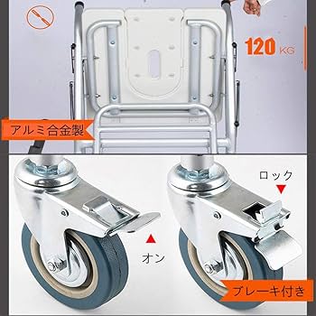 Amazon.co.jp: Mldeng 折りたたみ 入浴用車いす 介護 シャワーチェア