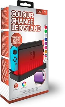 Venom Console Stand with Multicolor LED Light (Nintendo Switch