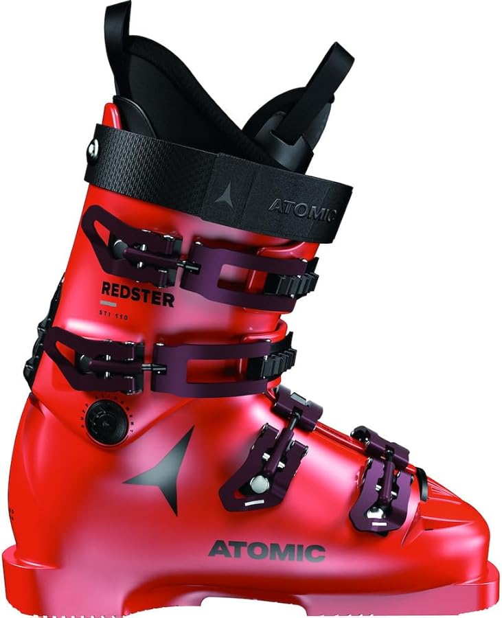 Amazon.co.jp: ATOMIC アトミック スキーブーツ REDSTER STI 110 Red