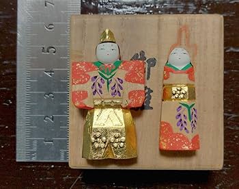 Amazon.co.jp: 一刀彫 雛人形 御雛 奈良 神泉 高橋勇二作 : おもちゃ