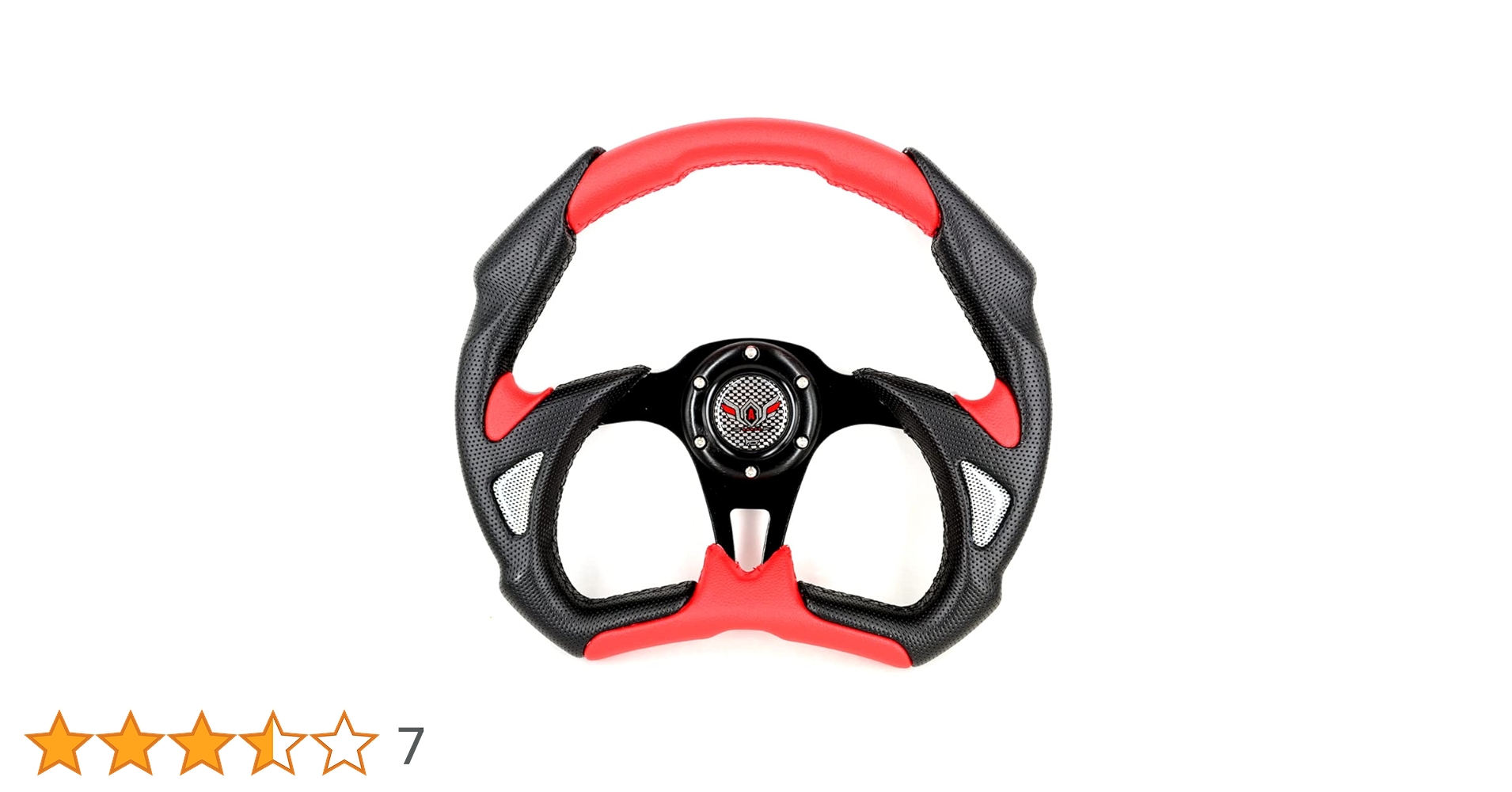 GOODGUNS Dシェイプ ステアリング 黒/赤 新品未使用 GOODGUNS D