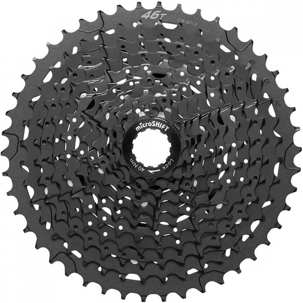 Amazon.com : Microshift G11 Cassette - 11 Speed, 11-46T, Alloy