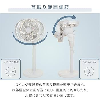 Amazon.co.jp : [山善] 扇風機 DCモーター 【モバイルバッテリーでも