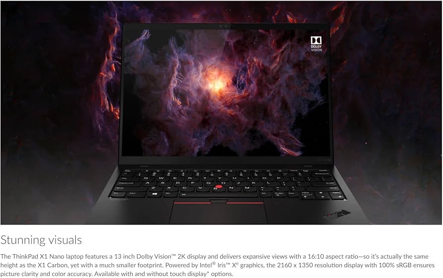 Amazon.com: Lenovo X1 Nano, The Lightest ThinkPad Laptop Ever