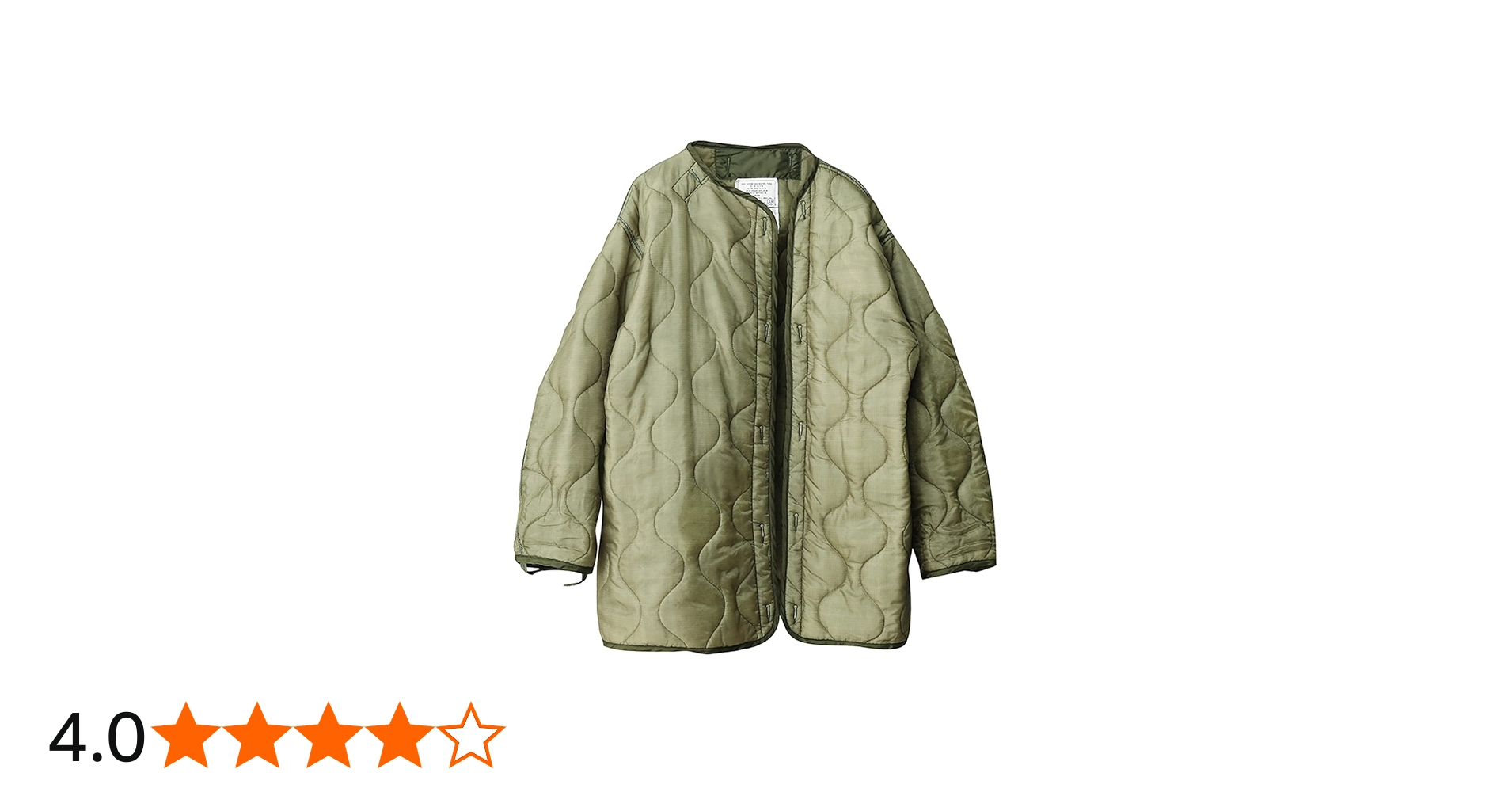 Amazon.co.jp: 実物 デッドストック 米軍 M-65 モッズコート用ライナー