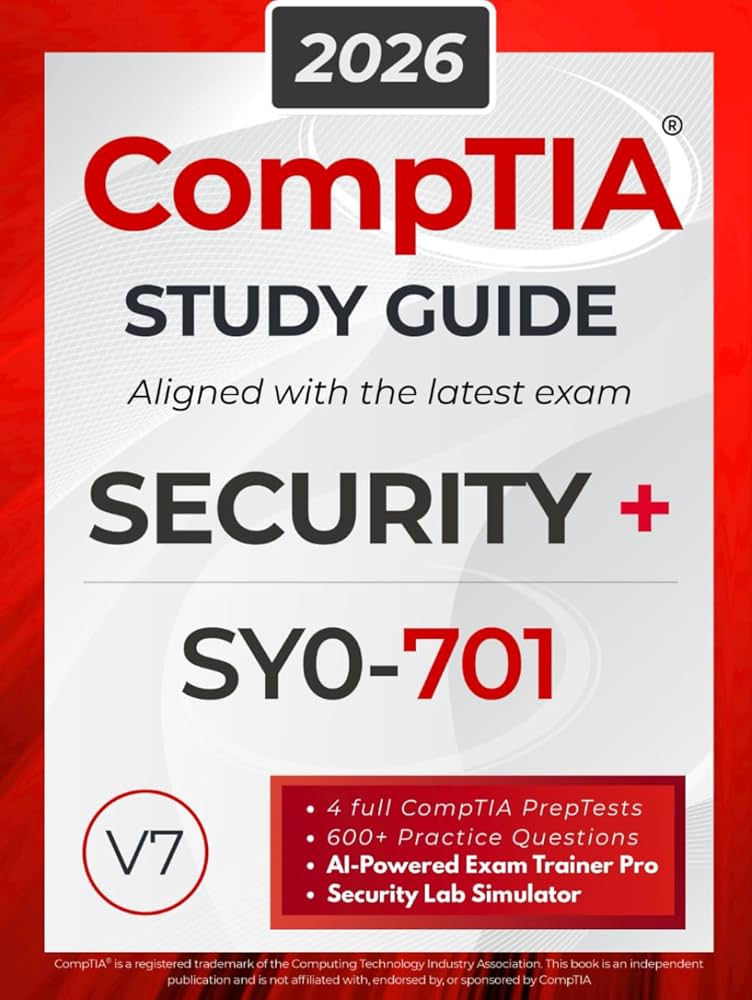 Amazon.com: CompTIA Security+ SY0-701 Study Guide: The All in One