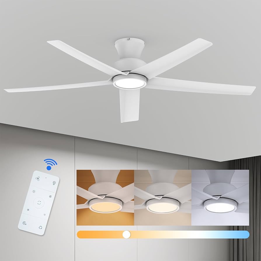 Amazon.co.jp : 【節電-5年保証】TALOYA シーリングファンライト 調光