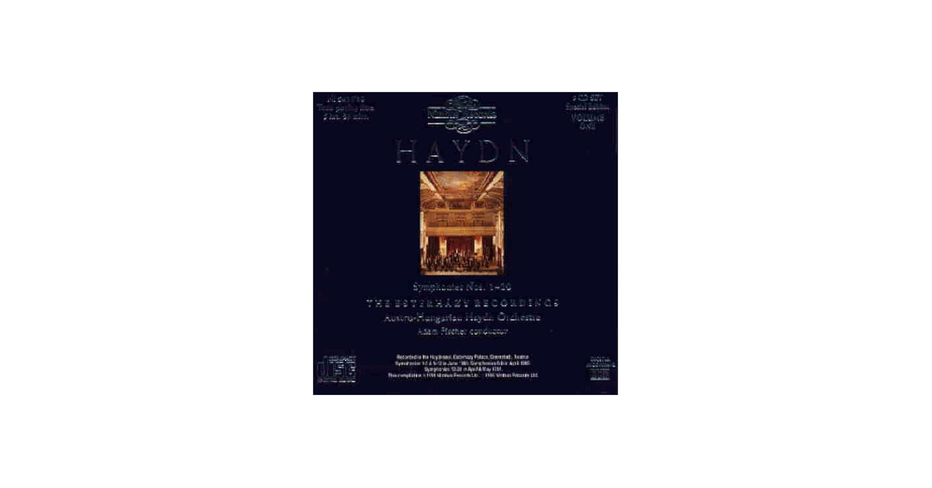 Haydn: Symphonies Nos. 1-20 [Box Set] - Amazon.com Music