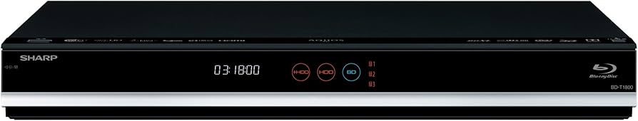 Amazon | シャープ 1TB 3チューナー ブルーレイレコーダー AQUOS BD