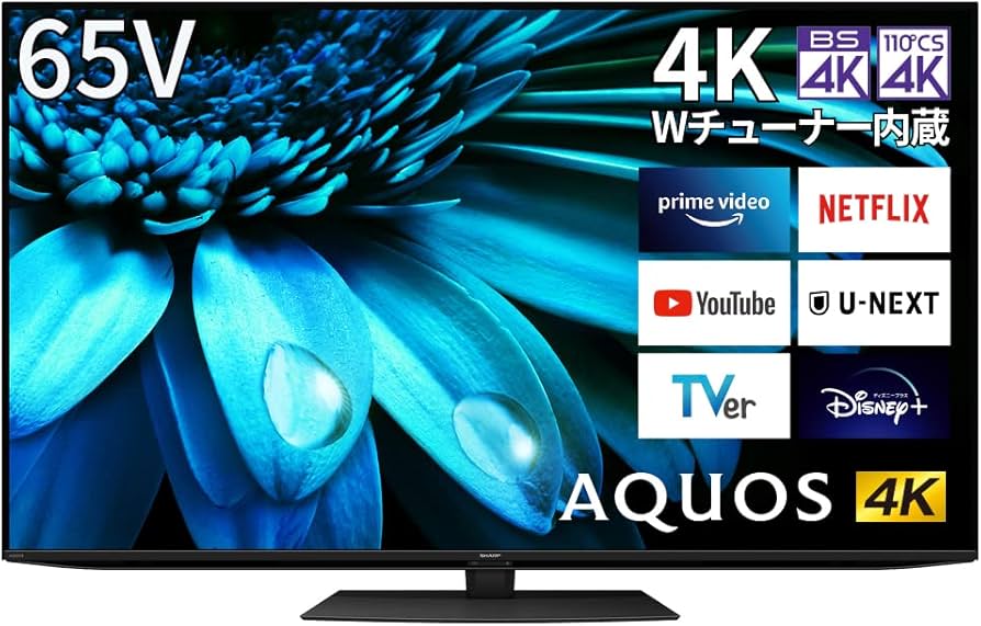 Amazon.co.jp: シャープ 65V型 4K 液晶 テレビ AQUOS 4T-C65EL1 Google