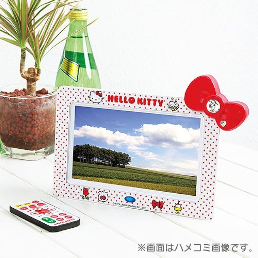 希少レア ハローキティ フォトフレーム テンシ 2007 サンリオ 平成