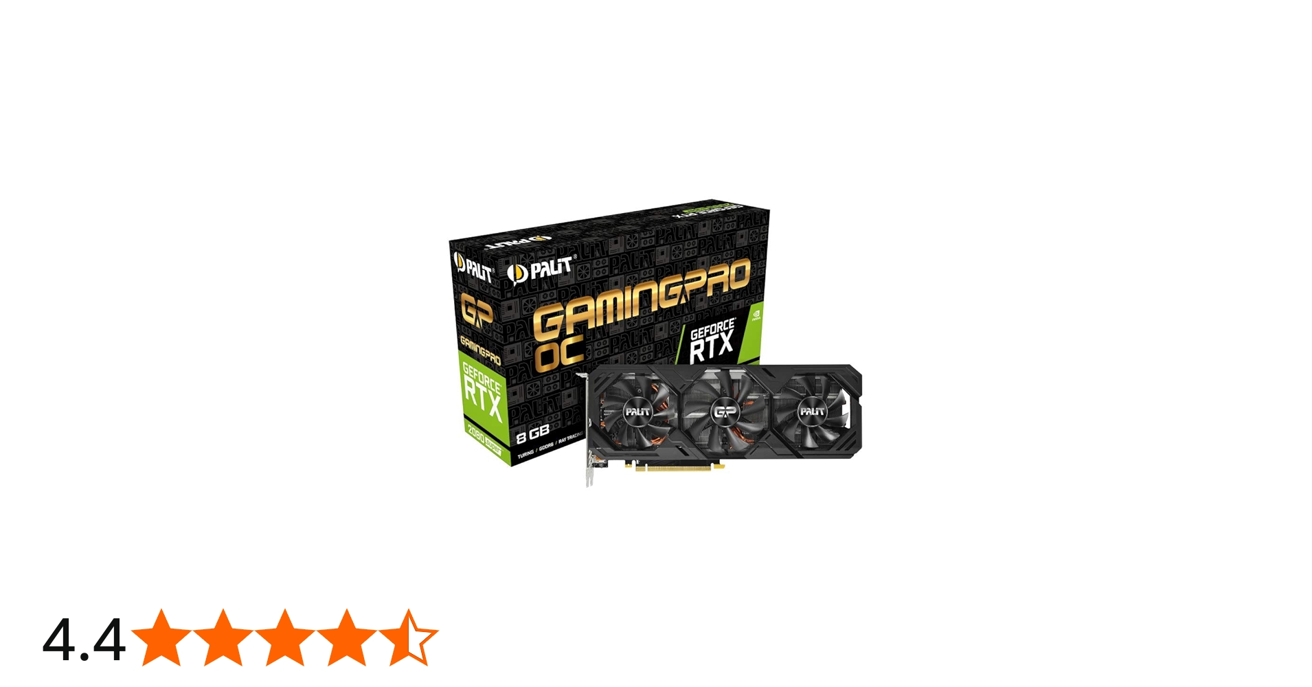 Palit GeForce RTX 2080 SUPER GamingPro OC 8 GB GDDR6 Graphics Card