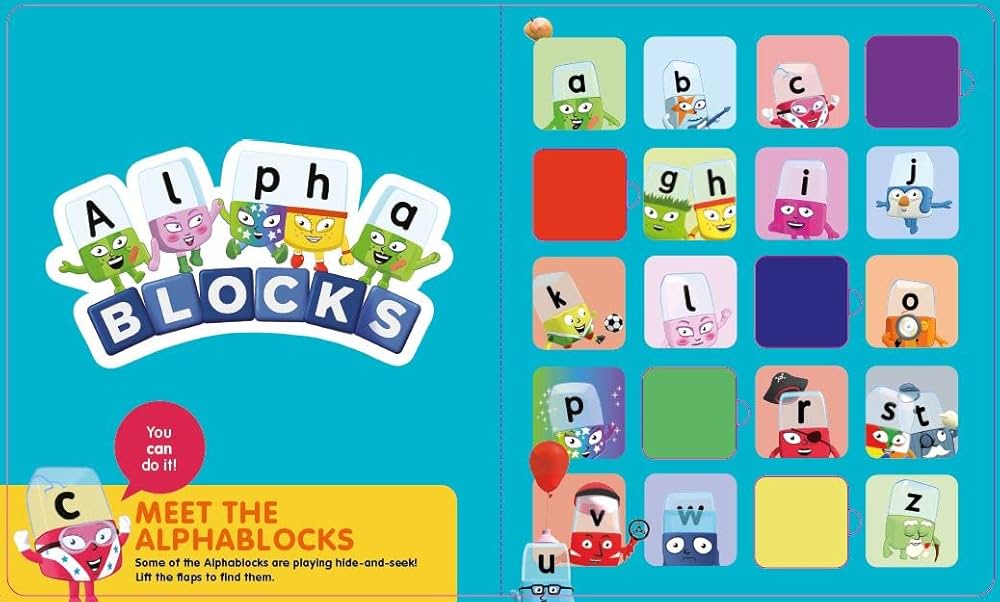 Amazon | Alphablocks Fun Phonics: A Lift-the-Flap Book
