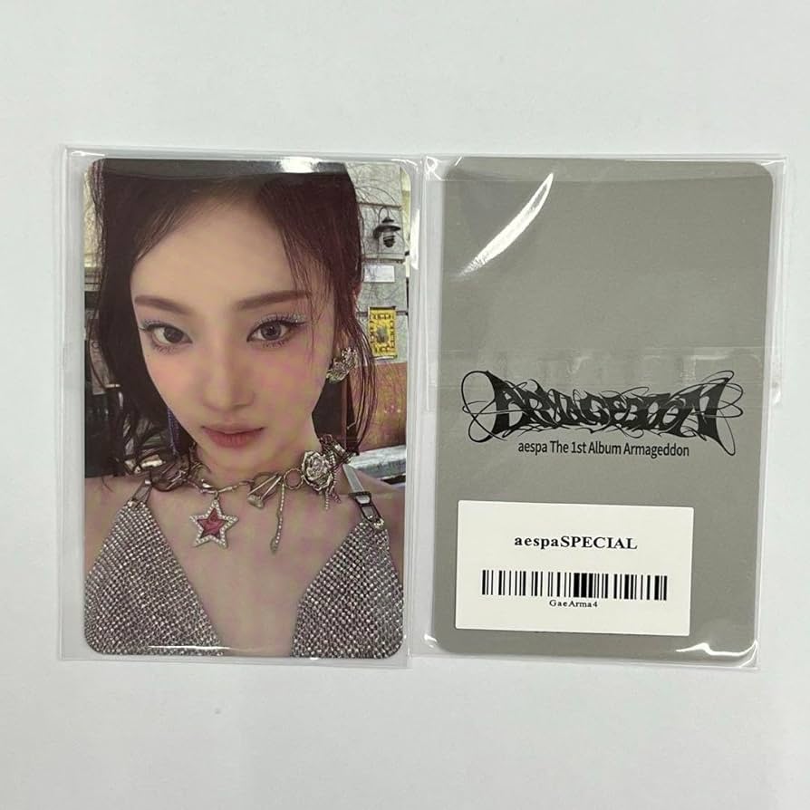 Amazon.co.jp: aespa Armageddon sm&store エスパ トレカ ニンニン