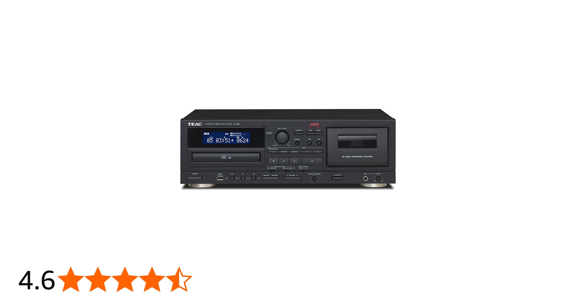 TEAC AD-850 Cassette Deck CD Player : Amazon.ca: Electronics