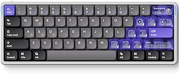 Amazon.com: nuphy Air60 HE Wired Magnetic Gaming Keyboard,61 Keys