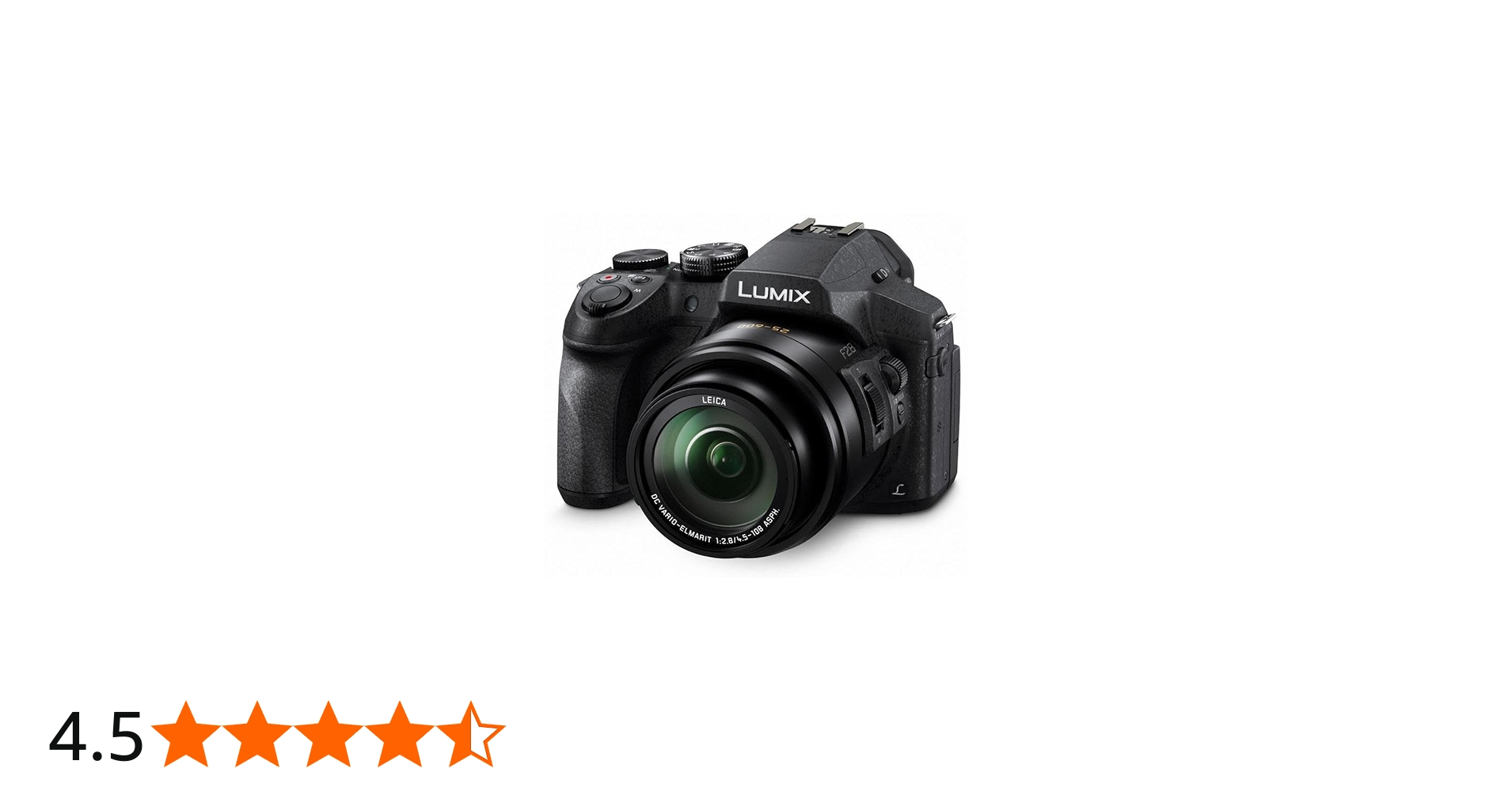 Panasonic LUMIX FZ300 Long Zoom Digital Camera Features 12.1