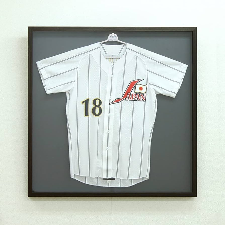 Amazon.co.jp: ユニフォーム額縁 UVカットアクリル板付き こげ茶木目