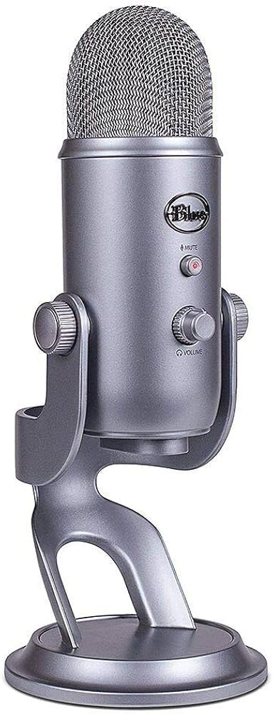 Amazon.com: Blue Yeti USB Mic for Recording & Streaming on PC and
