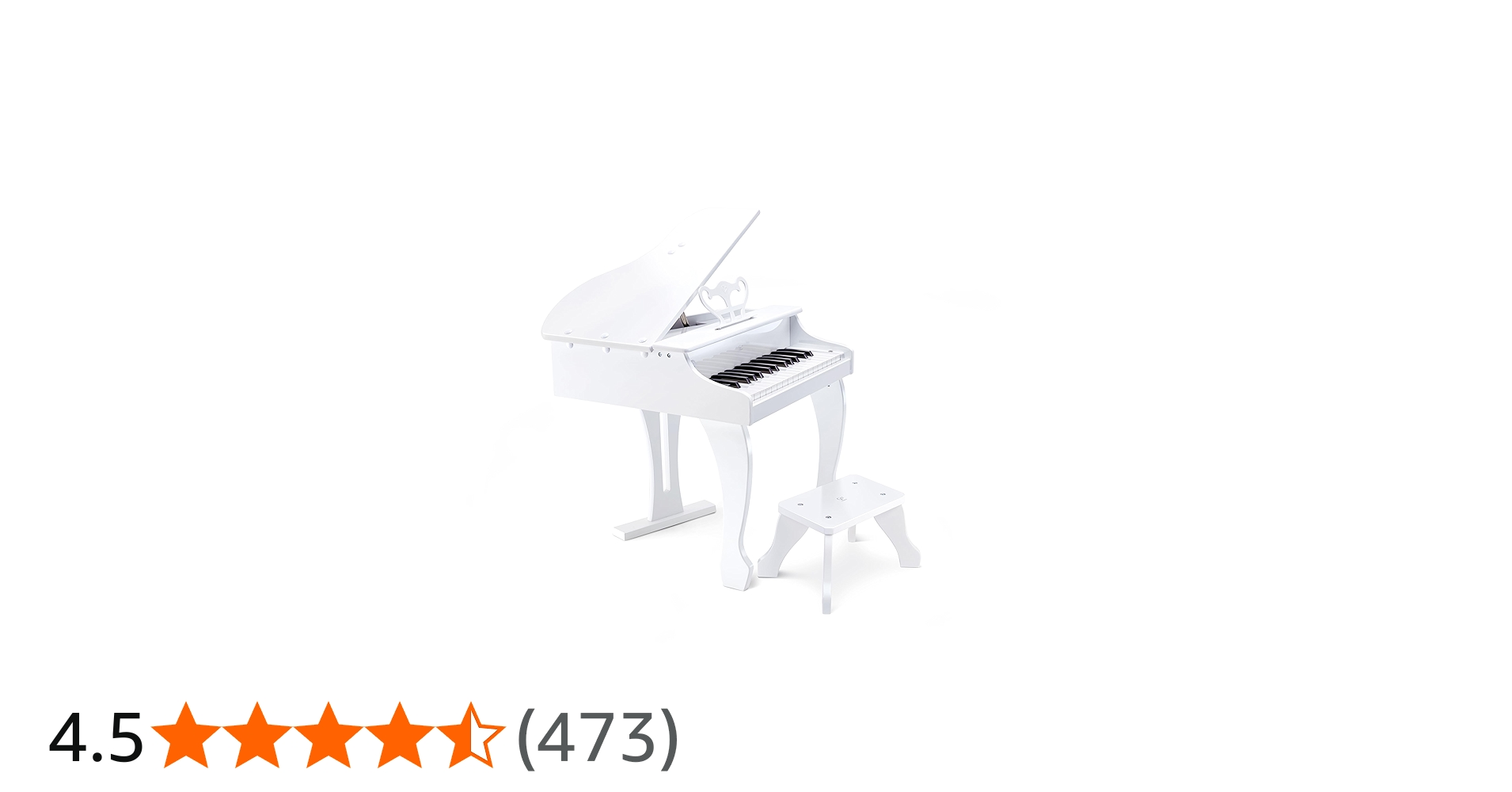 Amazon.co.jp: Hape(ハペ) デラックスグランドピアノ(白色) E0338A
