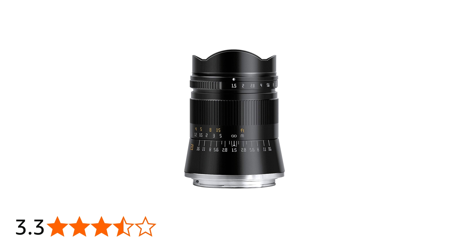 Amazon | TTArtisan 21mm f/1.5 ASPH Zマウント ニコンZ ブラック