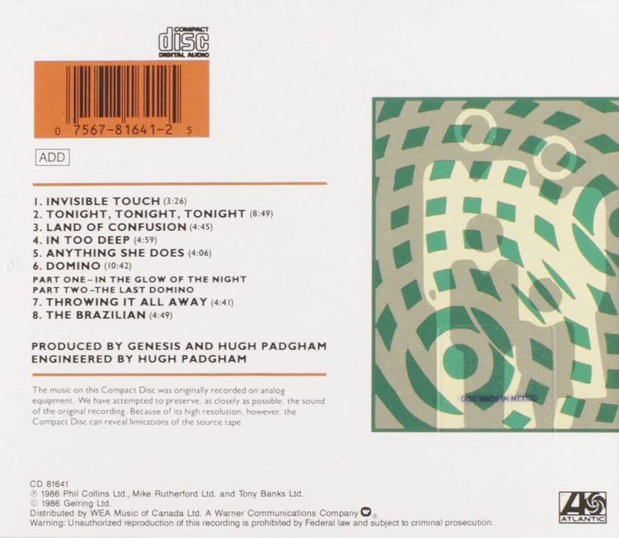 Amazon.co.jp: Invisible Touch: ミュージック