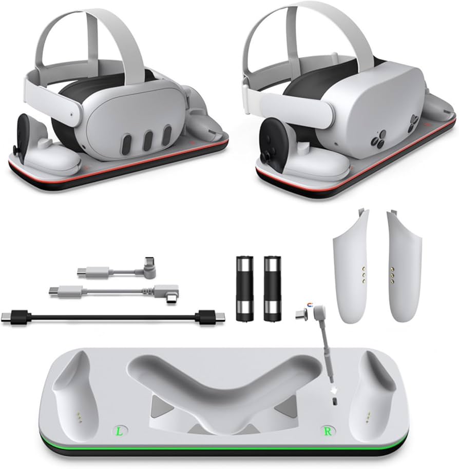 Amazon.co.jp: XBERSTAR Quest 3 充電ドック for Meta Quest 3 S/for