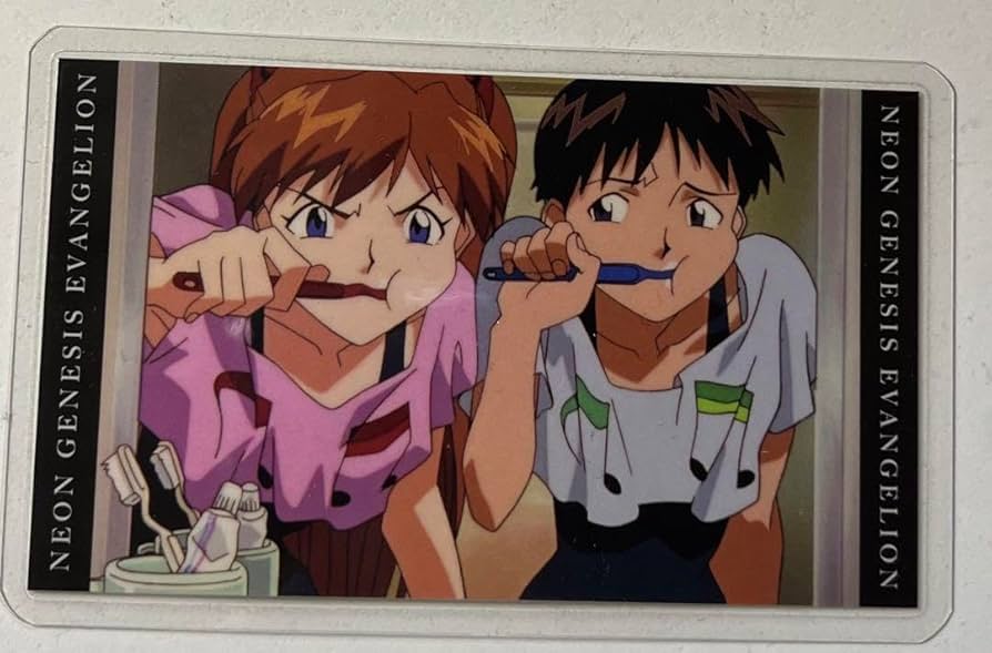 Amazon.co.jp: エヴァ ラミネートカード 碇シンジ アスカ : 文房具
