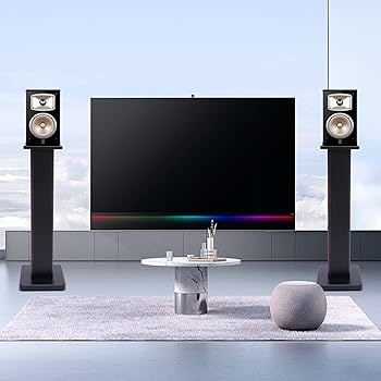 Amazon | ブラックウォールナット 28インチ ブックシェルフスピーカー