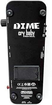 Amazon.com: Dunlop DB01B Dime Crybaby From Hell Wah Pedal w