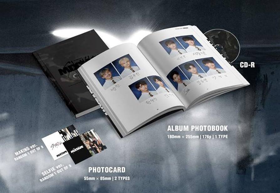 Amazon.com: STRAY KIDS Mixtape Pre Debut Album CD+Photobook+