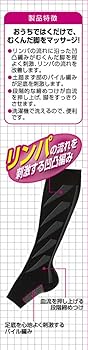 Amazon | ムクミキュアオープントゥタイプ 着圧ソックス MLサイズ 1足