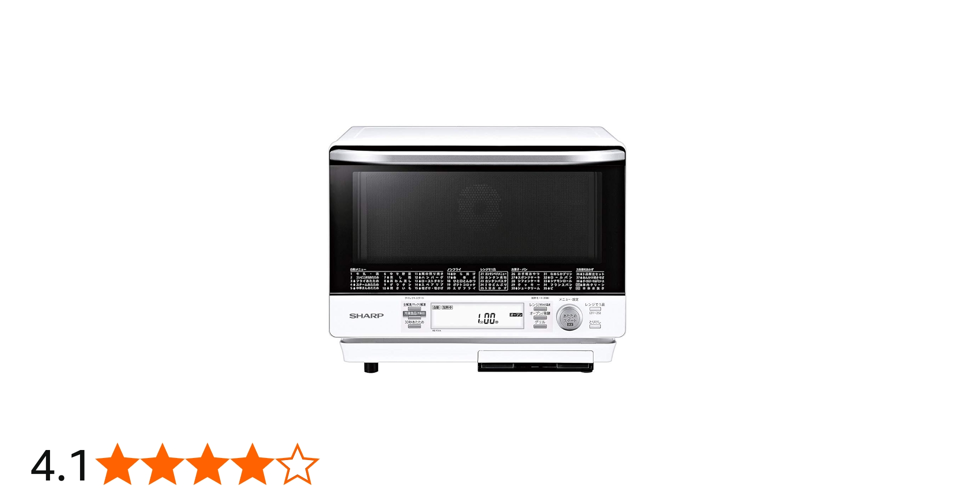 Amazon.co.jp: Sharp RE-F31A-W Heated Steam Oven Range, 2-Stage