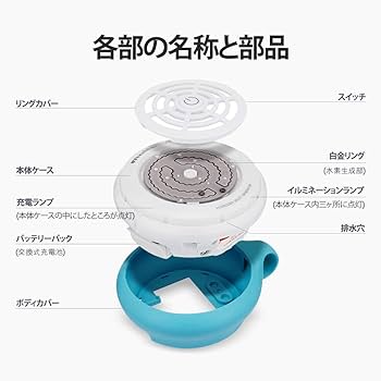 Amazon | フラックス 水素水生成器 水素風呂 マルーン(malloon) ルリ