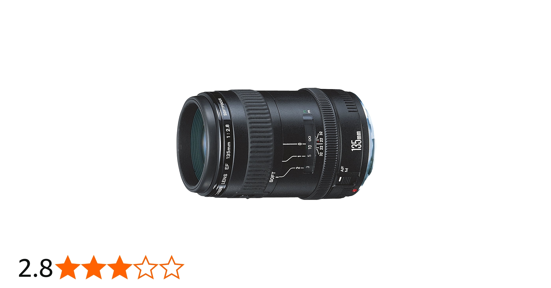 Amazon.co.jp: Canon EF Lens EF135mm F2.8 Monofocal Lens Telephoto