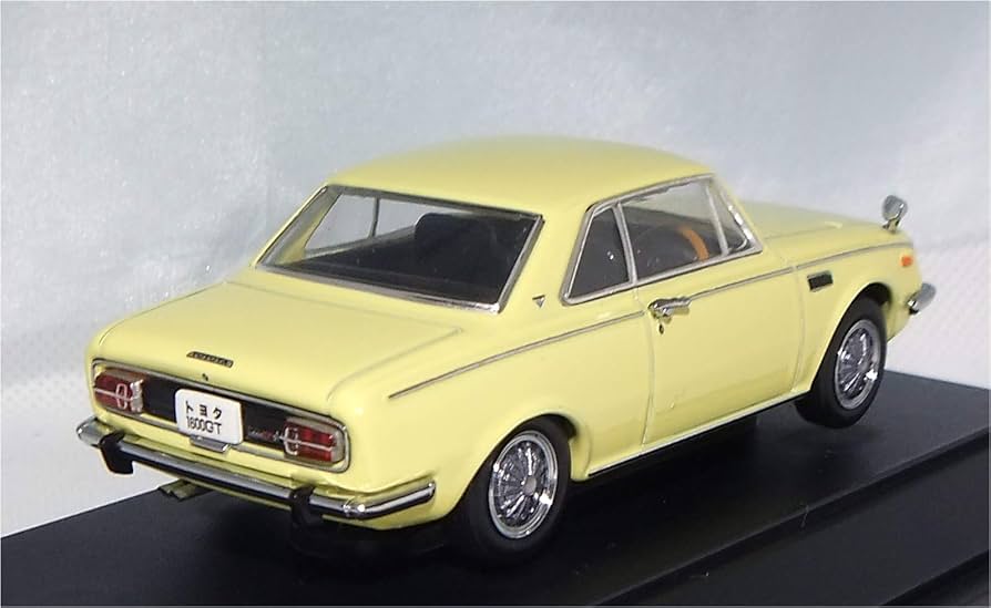 Amazon | エブロ 1/43 トヨタ1600GT 5 1967 イエロー 完成品