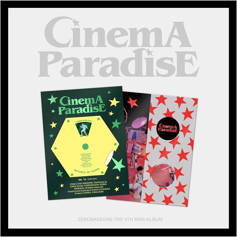 Amazon.co.jp: ZEROBASEONE Cinema Paradise 4th Mini Album with