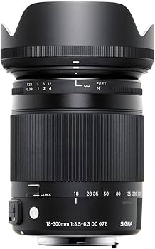 Amazon.com : Sigma 18-300mm F3.5-6.3 Contemporary DC Macro OS HSM
