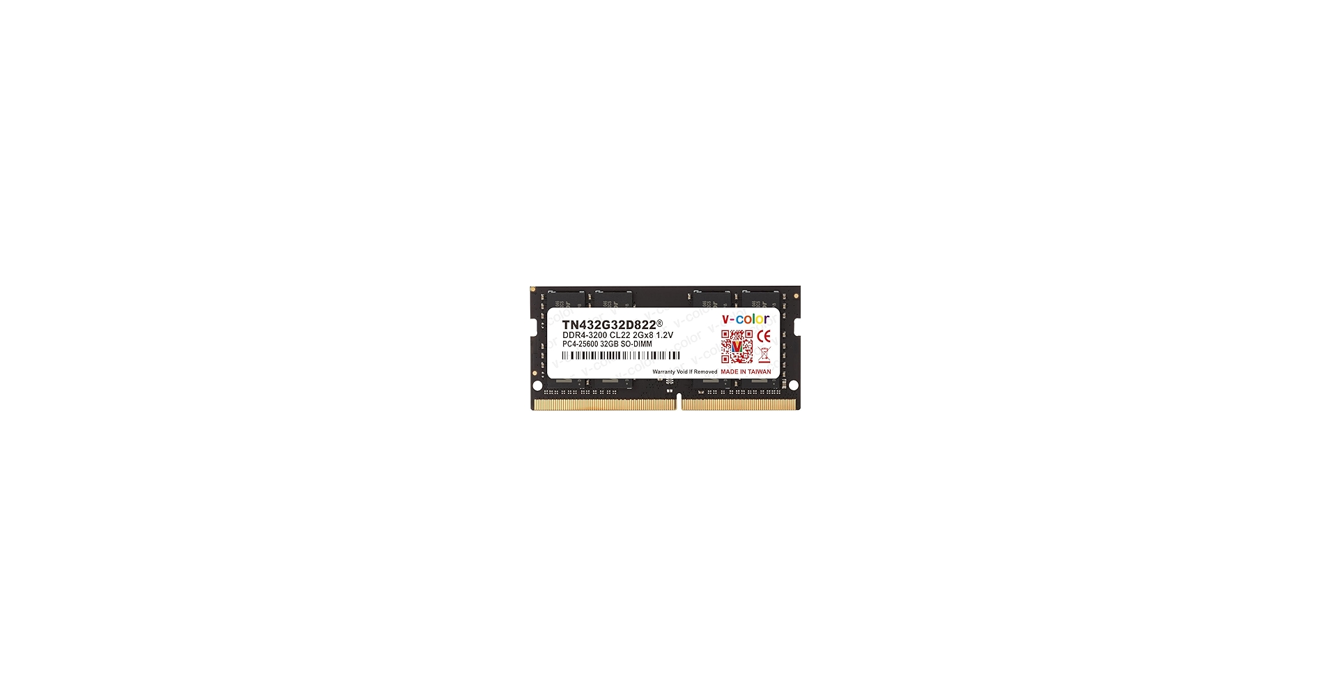Amazon.com: V-Color DDR4 32GB (32GBx1) 3200MHz CL22 2Rx8 Dual Rank