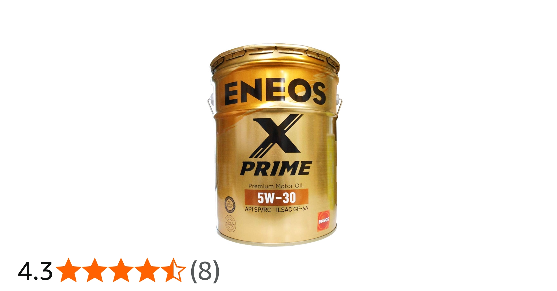 Amazon | ENEOS X PRIME (エックスプライム) エンジンオイル 5W-30 SP