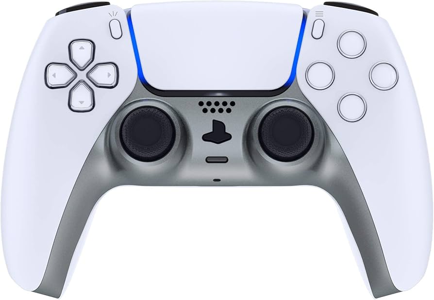 Amazon.com: eXtremeRate Metallic Steel Gray Decorative Trim Shell