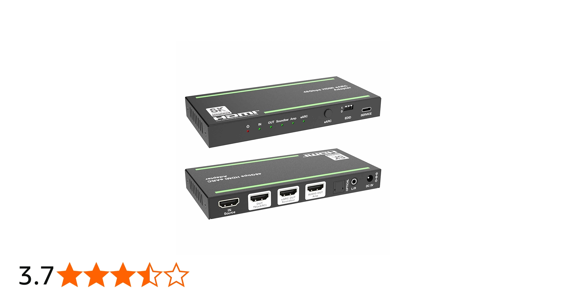 Amazon | BUNGPUNG 8K@60Hz HDMI ARC/eARC 音声分離器 オーディオ